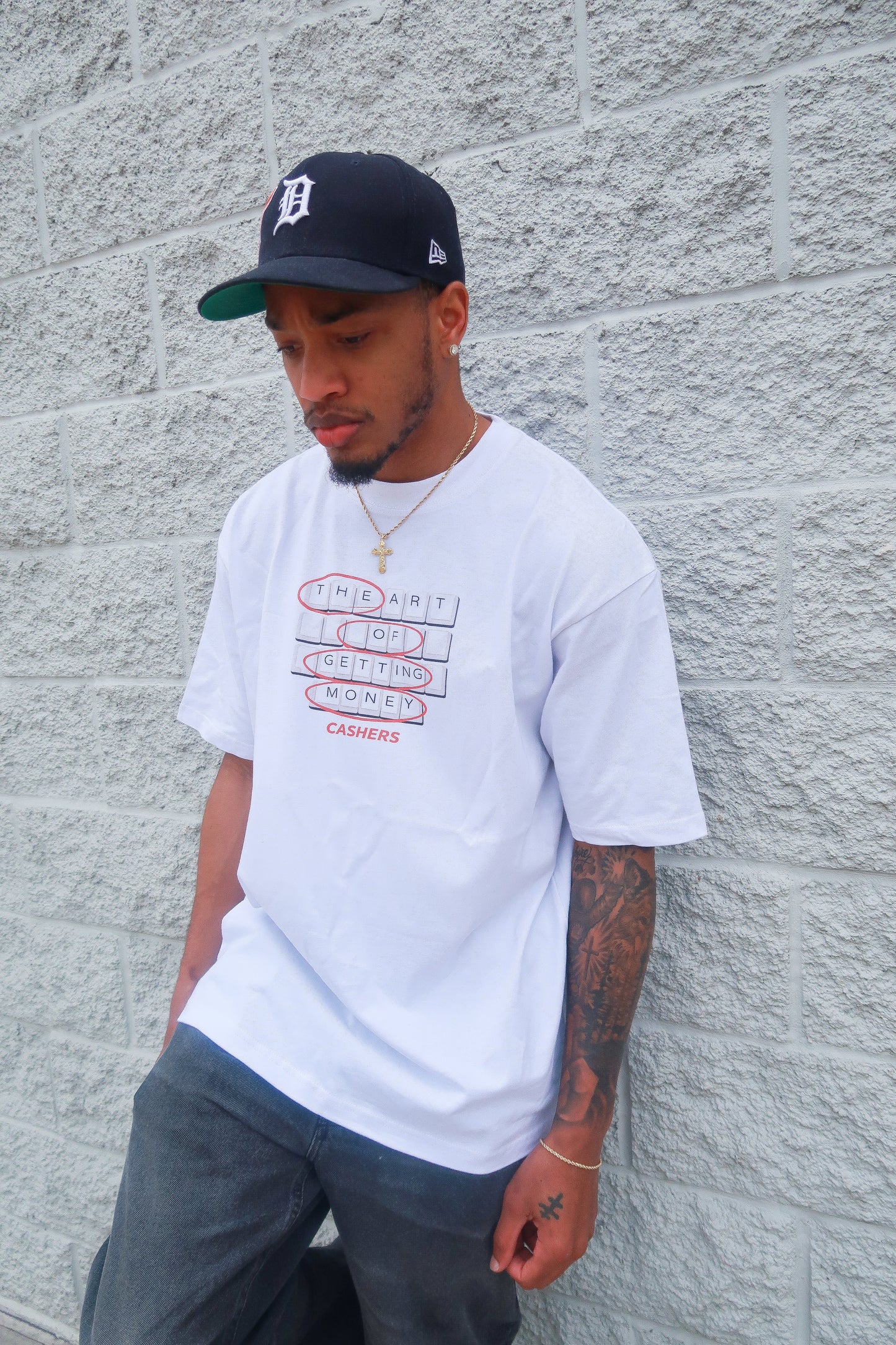 CASHERS SCRABBLE TEE